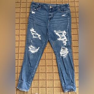 America Eagle next level stretch 20 womens destress jeans